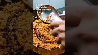 Veg Schezwan Fried Rice at home !! #shorts