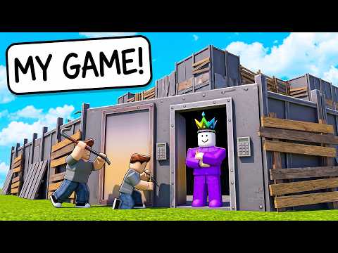 I Built a Base in My OWN Roblox Game BUT NOONE Tried to RAID It...