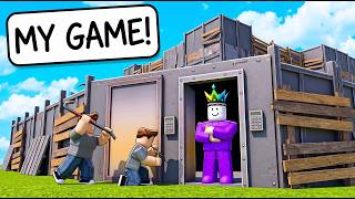 I Built a Base in My OWN Roblox Game BUT NOONE Tried to RAID It...