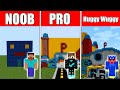 Minecraft NOOB vs PRO vs HUGGY WUGGY: BEST POPPY PLAYTIME BUILD CHALLENGE in Minecraft