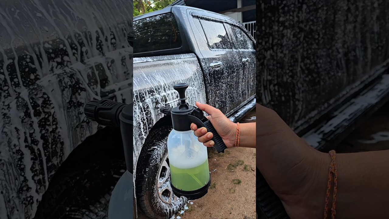 กระบอกฉีดโฟมล้างรถ 