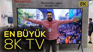 Ve Karşınızda Dünyanın En Büyük 8K Televizyonu