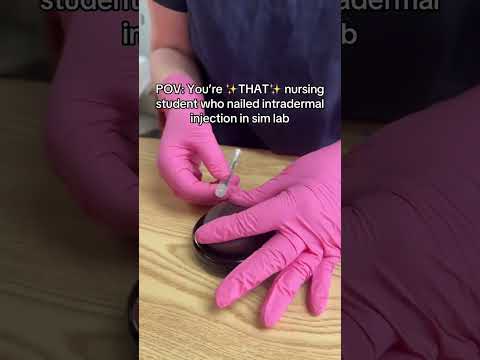 Intradermal Injection Tips In Description Nursingskills 
