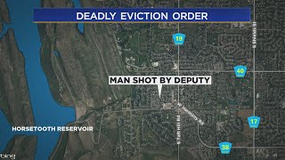 1 shot, killed by Larimer County deputies during eviction in Fort Collins