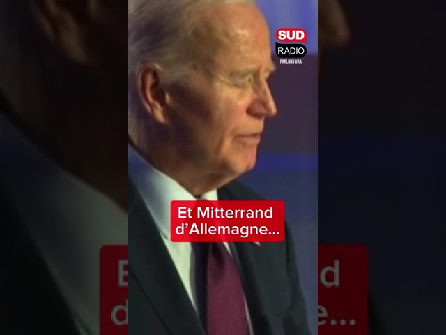 Joe Biden confond Emmanuel Macron avec François Mitterrand à Las Vegas