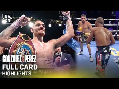 FULL CARD HIGHLIGHTS! | Jonathan Gonzalez vs Abraham Perez
