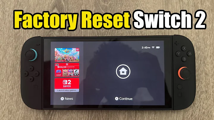 How to Factory Reset Nintendo Switch 2 & Make it Run like new! (Easy Method)