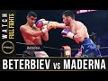 Beterbiev vs Maderna FULL FIGHT: June 4, 2016 - PBC on ESPN