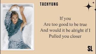 V (BTS) Sweet Night ' Easy Lyrics '