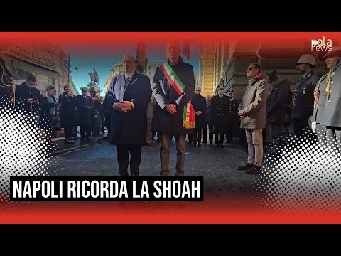 Video Giorno Memoria, a Napoli si ricordano le vittime della Shoah
