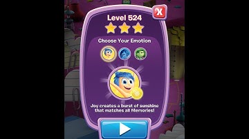 inside out thought bubbles level 524 (Joy)