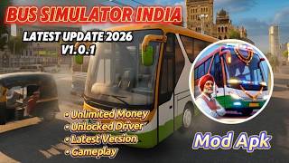 Bus Simulator India Mod Apk v1.0.1 Unlimited Money Unlocked ALL New Update 2026 screenshot 2