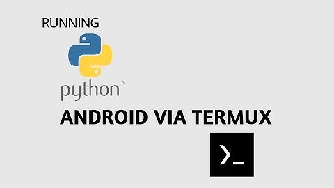 TUTORIAL RUNNING PYTHON VIA TERMUX #pydroid #python