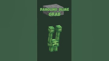 Minecraft Dangling Slime Concept! #minecraft #2023 #animation #blockbench