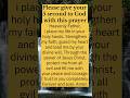 Powerful prayer #jesus #prayer