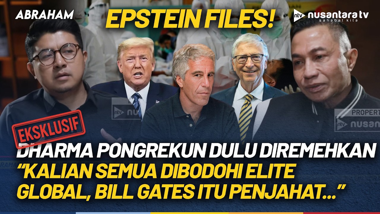 [FULL] Teori Pongrekun Terbukti di Epstein Files: Mereka yang Bilang Saya Ngawur Itu Gak Paham!