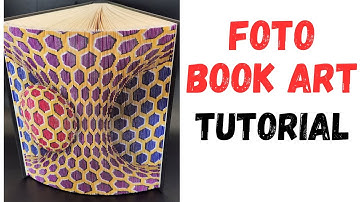 Fore Edge Foto Book Art Tutorial - Full tutorial on application of foto strips