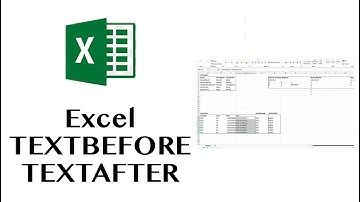 Excel: Using the TEXTBEFORE and TEXTAFTER function