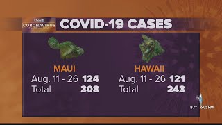 Maui and Hawaii island virus cases linked to known clusters continue to grow, mayors take what-and-s