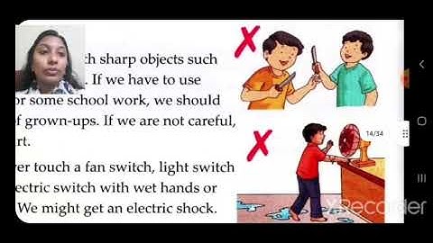 Class 1 L6 Let us be safe