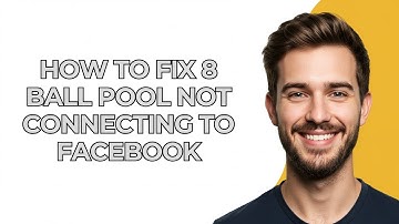How To Fix 8 Ball Pool Not Connecting To Facebook - UPDATED!