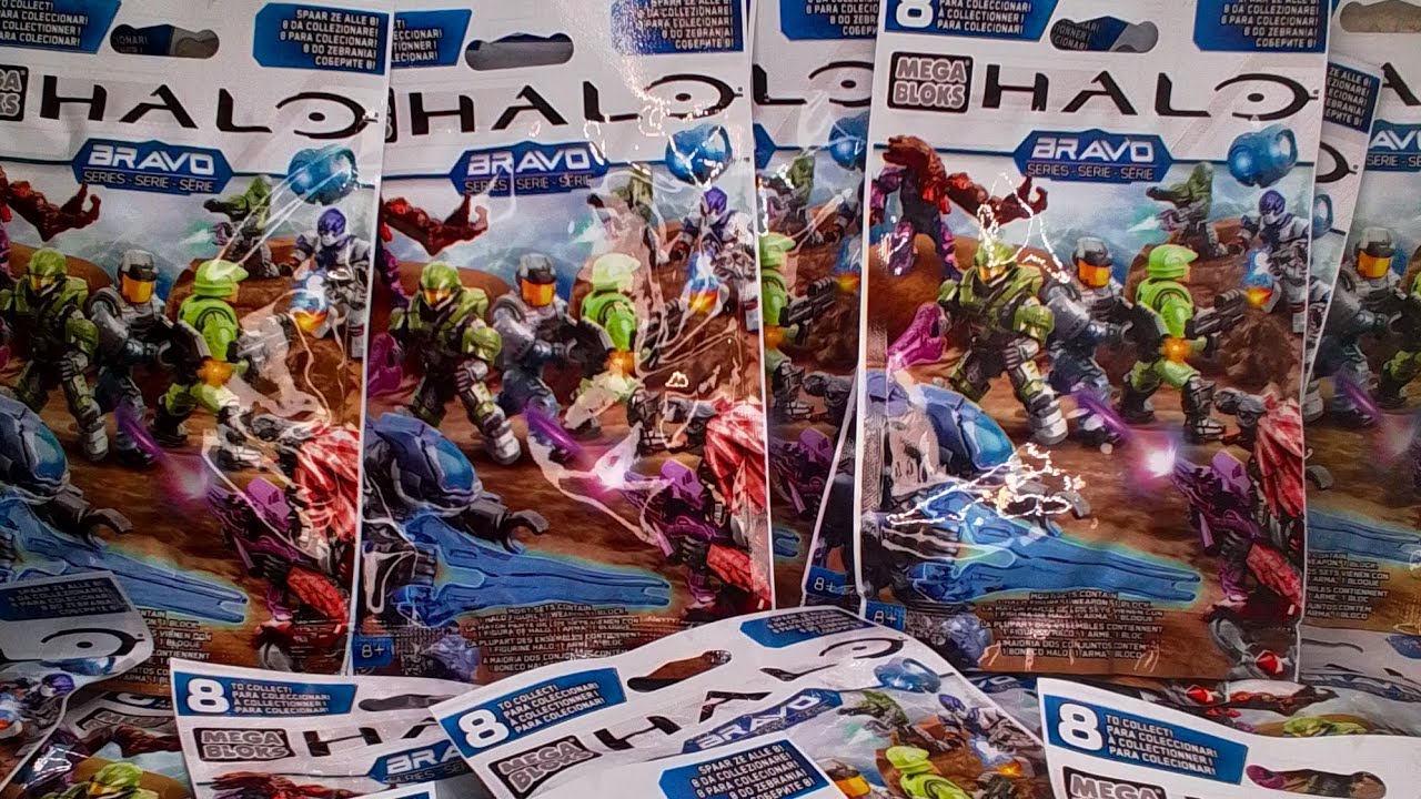 halo blind bag opening - YouTube