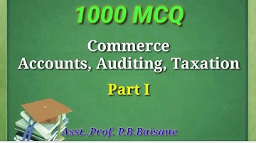 ✅Commerce Multiple Choice Questions Series Part 1📚