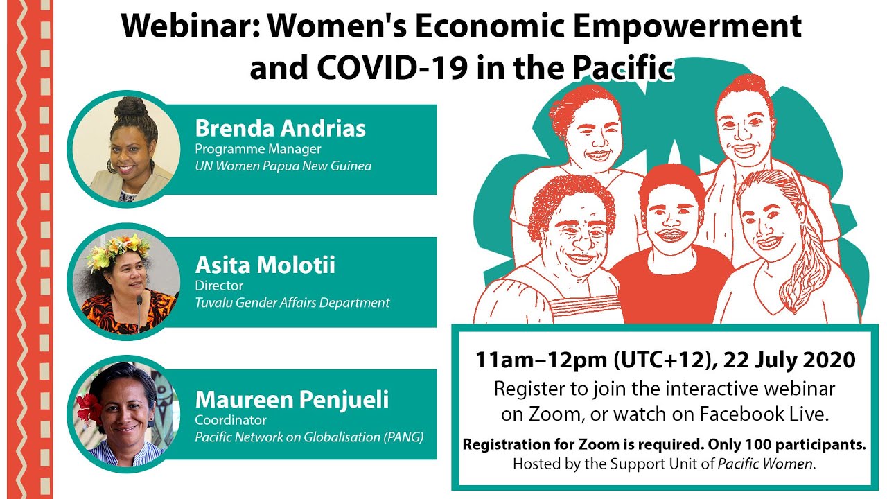 Women's Economic Empowerment and COVID-19 in the Pacific: Webinar 1 ...