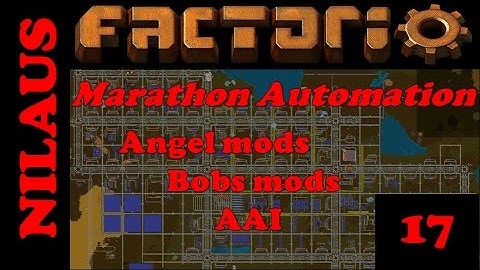 Factorio - Marathon Automation - E17 - Automated Miners wrecking the base