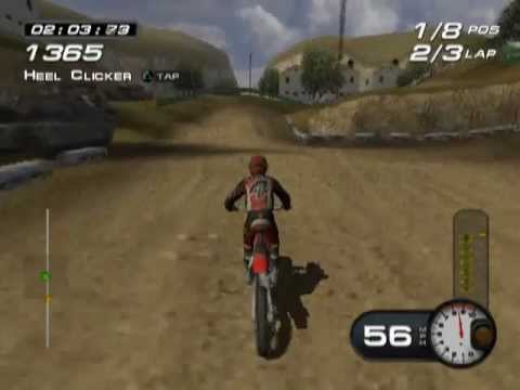 Jogo MX SuperFly ps2 ( Motocross ) Play 2