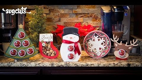 Christmas Cafe SVG Kit Assembly Tutorial