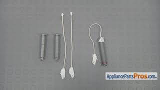 How To: Bosch/Thermador/Gaggenau Door Spring and Cable Kit 00754866 screenshot 2