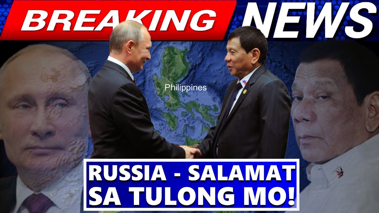 BREAKING NEWS RUSSIA TO SHARE TECHNOLOGY WITH PHILIPPINES | RUSSIA AT PILIPINAS MAS PINALAKAS PA!