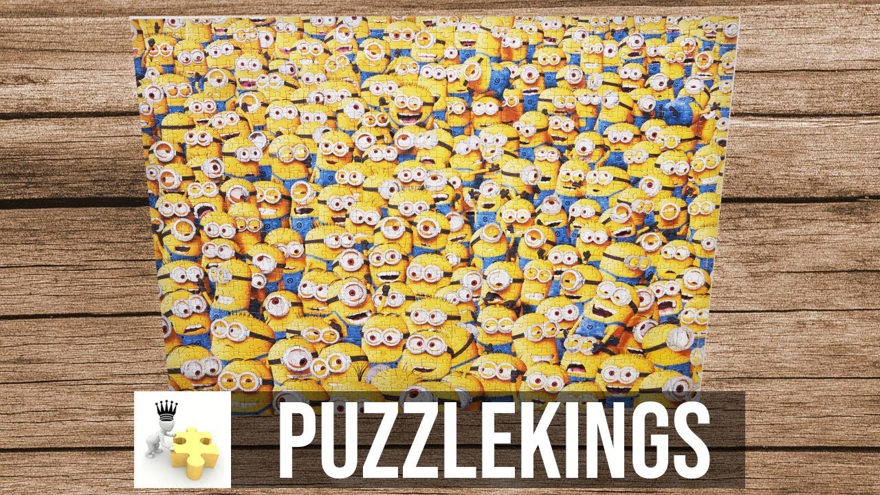 Snel Roest Billy Minions Impossible Puzzle - Time Lapse | Puzzle Kings - YouTube