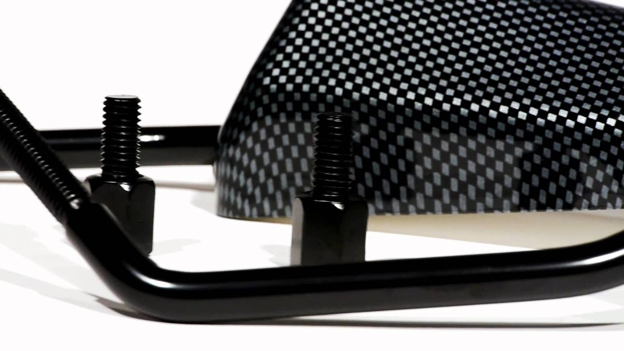 Stage6 F1 Spiegel Rechts Carbon Glänzend Universal Roller Aerox Speedfight SR50
