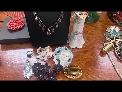 Vintage Jewelry Haul ! Something new ! 80’s Brooches ! Ebay sales ! 