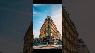 Cityscape, featuring an Architectural Masterpiece, A Symmetrical Composition, and a Vibrant Sky 📷🌇💭