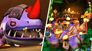 Donkey Kong Country Returns 3D - World 6: Cliff - No Damage 100% Walkthrough