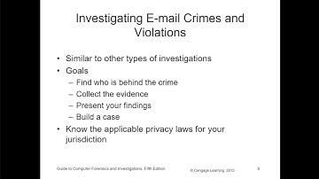 CF117 - Computer Forensics - Chapter 11 - E-mail and Social Media Investigations