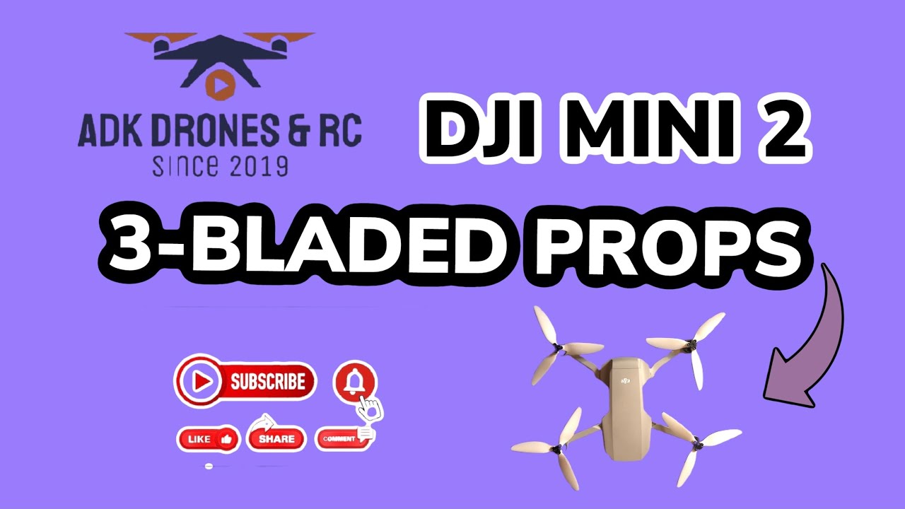 DJI MINI 2 - 3 BLADED FLIGHT TEST !!