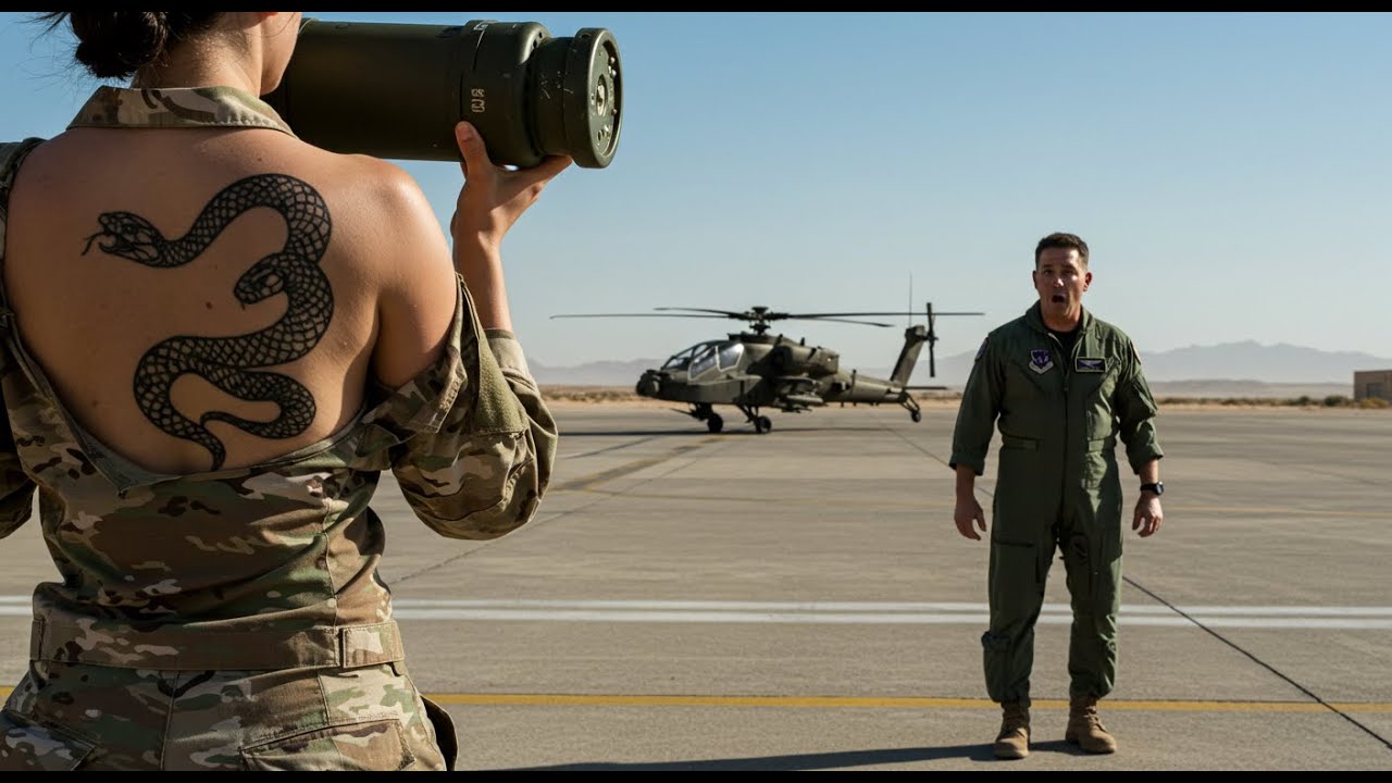 She Was Just Loading Apache Rounds — Then the Pilot Saw the Classified ...
