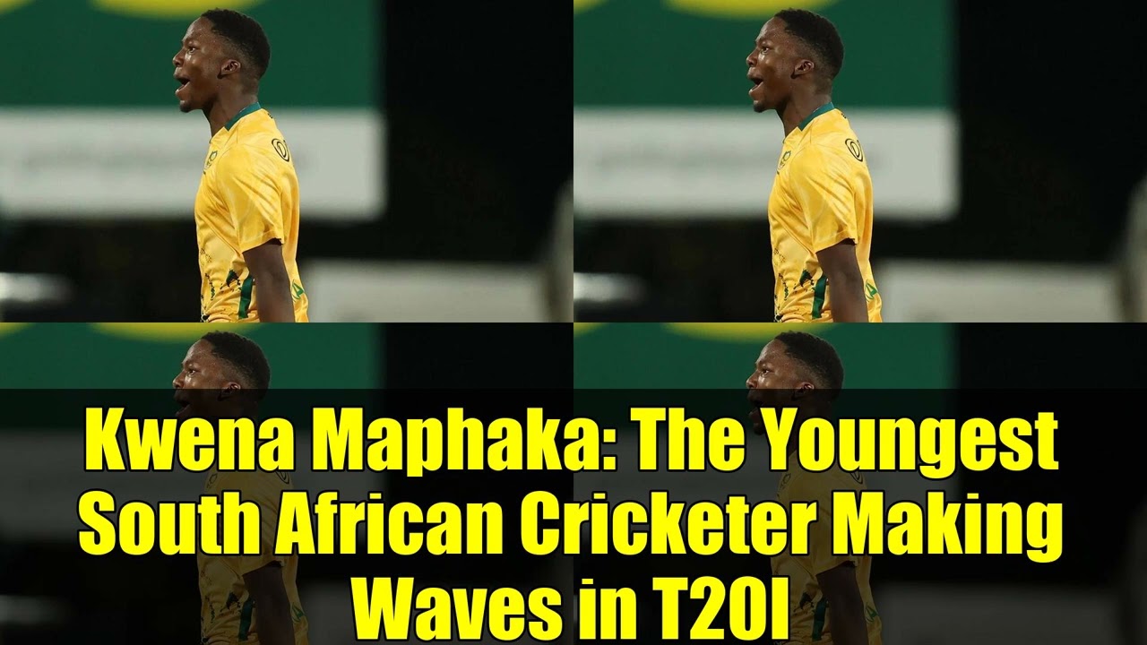 Kwena Maphaka   The Youngest South African Cricketer Making Waves in T20I