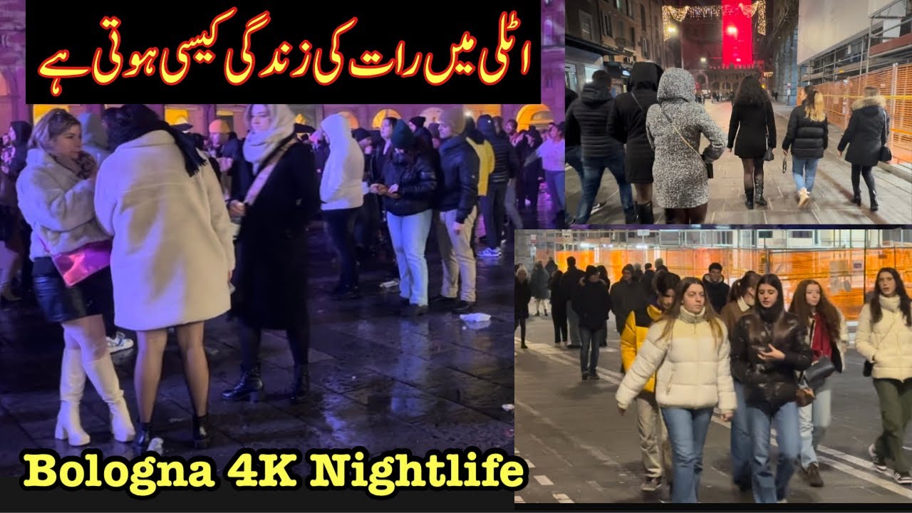 Nightlife in Bologna italy Italy nightlife girls Walk in bologna