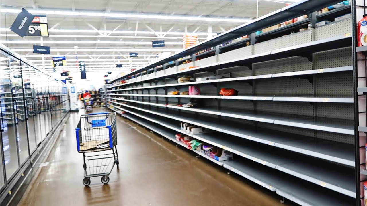 THERE'S NO MORE FOOD IN THE STORES.. 😧 YouTube