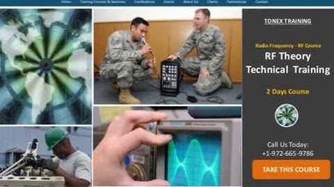 RF Radio Frequency Theory Technical Training | Tonex.Com