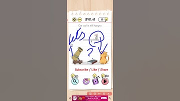 Brain test level 65 walkthrough solution gameplay |Game the chain