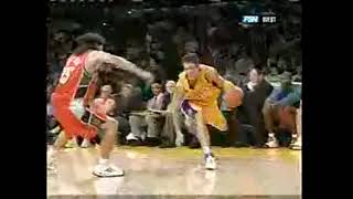 Adam Morrison tears his ACL during a 2007 preseason game versus the Los Angeles Lakers Wealth
