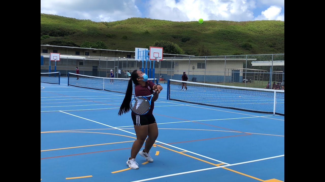 Farrington vs.  Kaiser HIGHLIGHTS - OIA East High School Varsity Tennis 2021