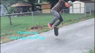 Backside Kickflip (relearning)