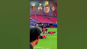 Mbappe vs Messi vs Ronaldo vs Haaland - Pushup Challenge 💪